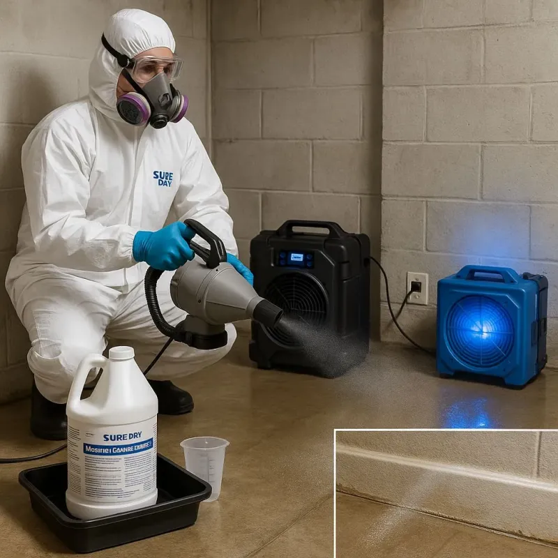 Sanitization and Odor Removal process in The Bronx, NY